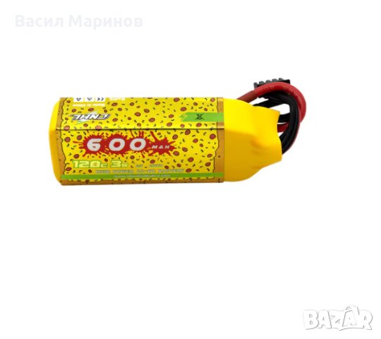 Продавам Li-Po батерии CNHL Pizza Series 3s 11.1V 600mAh 120C/240C, снимка 3 - Дронове и аксесоари - 40429161