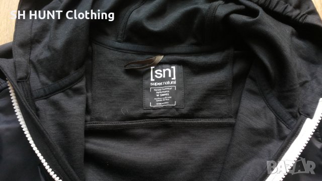 Super.natural 54% Merino Wool Women Sweatshirt размер S дамски суичър 54% Мерино вълна - 289, снимка 12 - Суичъри - 41438261