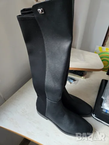 Aerosoles Classic Black women knee-high boots, снимка 7 - Дамски ботуши - 56323038