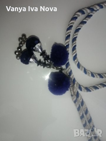 Уникални Gioseppo сандали с пискюли + подарък блузка в подходящо синьо, снимка 9 - Сандали - 35957507