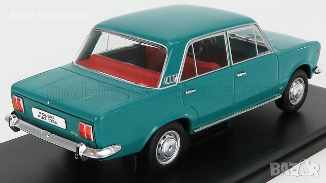 Колекционерско моделче на POLSKI FIAT 125P в мащаб 1:24, снимка 2 - Колекции - 42615604