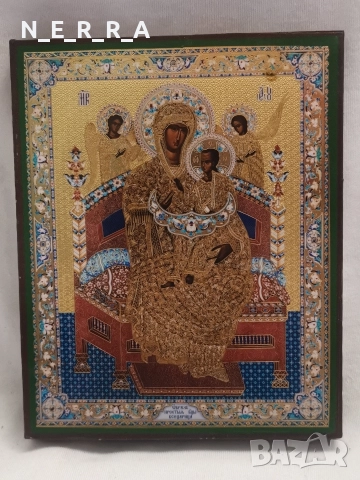 Икона, руска от дърво, снимка 3 - Антикварни и старинни предмети - 52612338