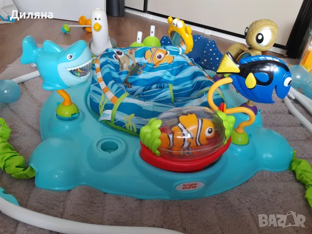 Бънджи на стойка Bright starts Disney baby, снимка 3 - Детски люлки - 56196862
