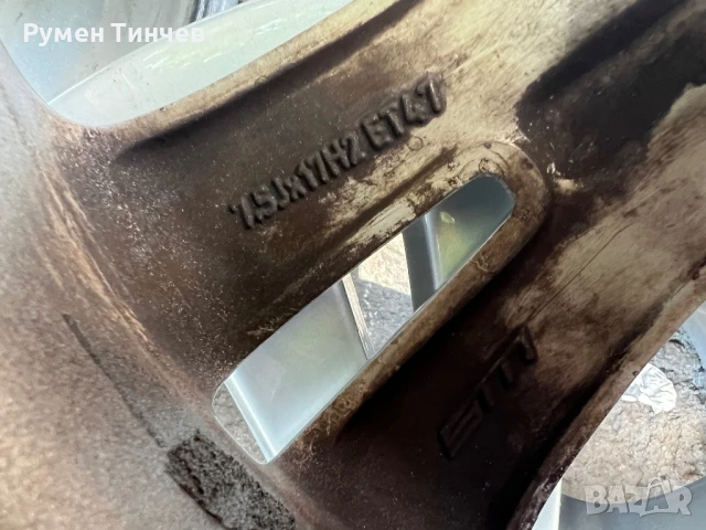 4бр оригинални алуминиеви джанти за Мерцедес 17ки, снимка 7 - Гуми и джанти - 51125687