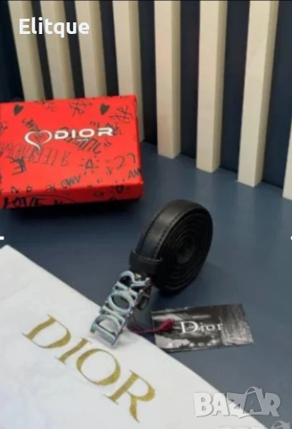 колани от естествена кожа в кутия Christian Dior , снимка 6 - Колани - 53587473