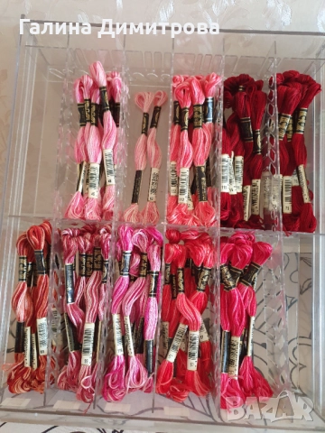 Дмс  меланж конци и Ljubica, снимка 5 - Гоблени - 51795639