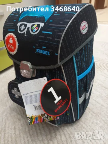 Ученическа раница и несесер , снимка 2 - Раници - 47411597