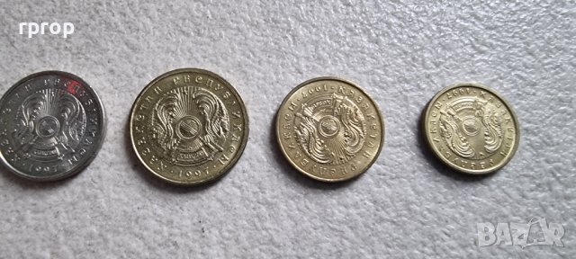Казахстан . Лот.1, 5, 10, 20 ,50  тенге. UNC. Чисто нови. 5 бройки., снимка 6 - Нумизматика и бонистика - 44236965