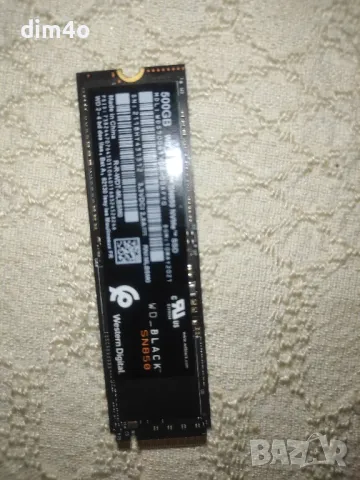SN850 M2 NVME 2280 WD BLACK 500GB, снимка 3 - Твърди дискове - 47670796