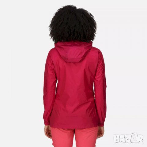 Дамско яке Regatta Pack-It III Pink, прибиращо се в торбичка, снимка 2 - Якета - 38643226