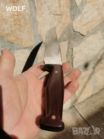 Български ръчна изработка със текстолитена дръжка , снимка 7 - Ножове - 50425008