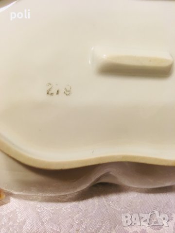 старинно  порцеланово плато , снимка 6 - Чинии - 41765518