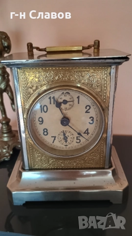 Very Rare Antique 1890 Musical Clock JUNGHANS Joker German Laterna / Alarm Clock, снимка 3 - Други - 51769780