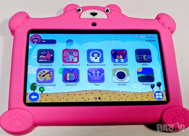 Детски Таблет, образователен с българско меню таблет за дете с Android, подарък за дете, игра, снимка 8 - Таблети - 41935926