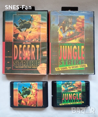 Desert Strike / Jungle Strike - Sega Mega Drive