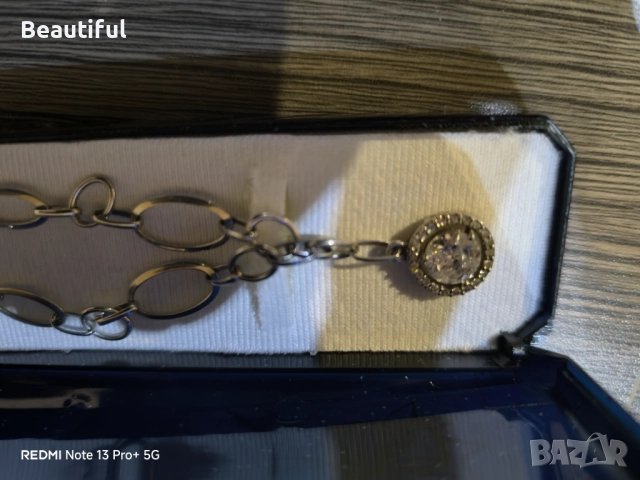 Сребърно колие , снимка 3 - Колиета, медальони, синджири - 52066520