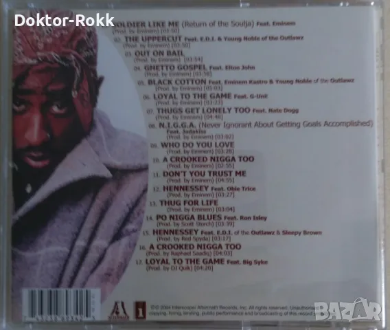 2Pac - оригинални и неофициални дискове, снимка 6 - CD дискове - 50425412