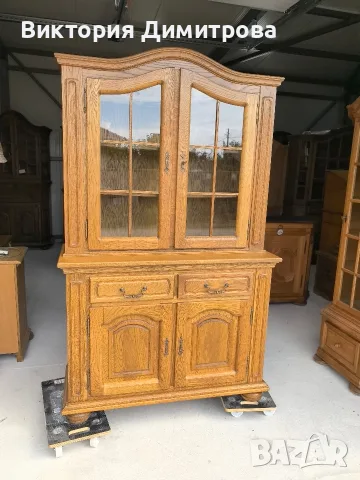 Трапезен бюфет с витрина, снимка 18 - Бюфети - 55938054