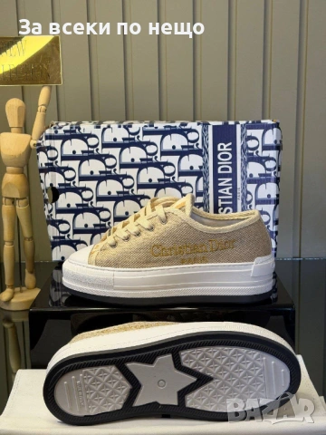 Christian Dior Дамски Маратонки👟Дамски Спортни Обувки Кристиян Диор - Различни Цветове Код E1285, снимка 2 - Маратонки - 53756394