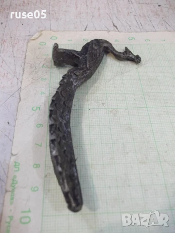 Фигура "Паун" метална, снимка 4 - Колекции - 50919728