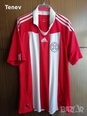 Paraguay Adidas World Cup 2010 Парагвай оригинална тениска фланелка L