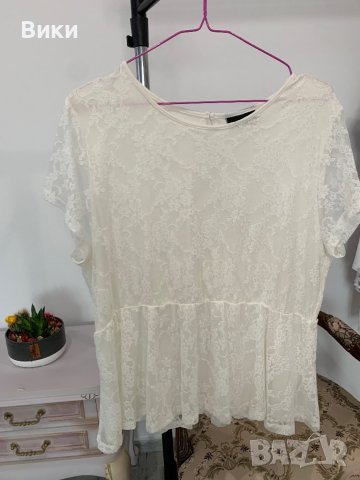 Дамска блуза в размер L-XL, снимка 4 - Туники - 44614406