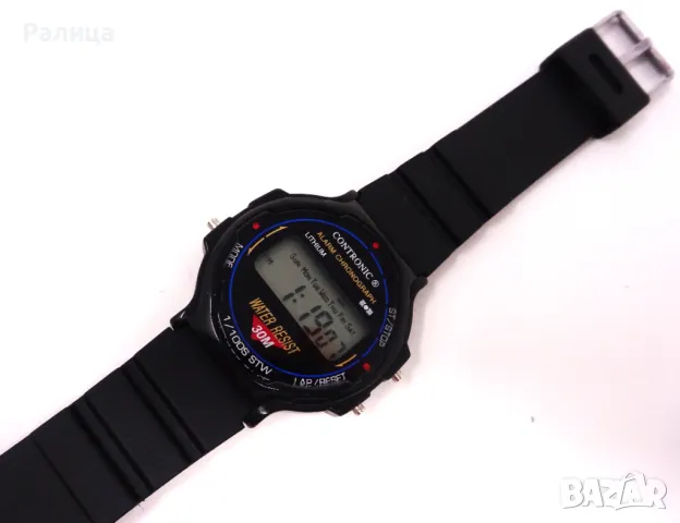 Мъжки кварцов часовник хронограф Contronic с аларма, снимка 4 - Мъжки - 50151550