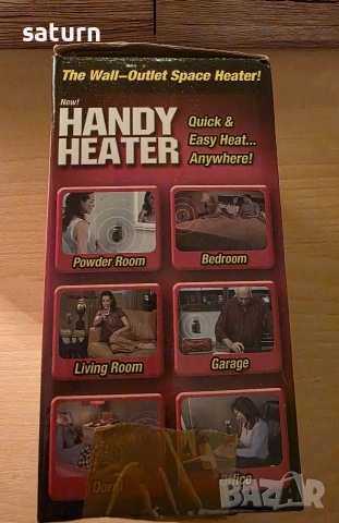 мини преносима вентилаторна печка духалка , снимка 6 - Отоплителни печки - 53169982