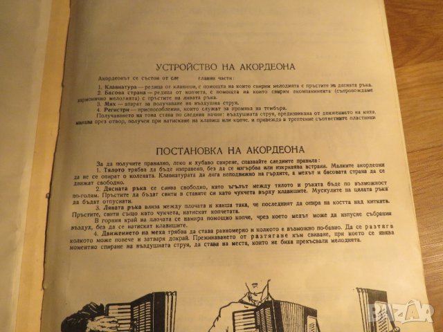 Аз уча акордеон Школа Самоучител, учебник за акордеон 24 -120 баса Георги Наумов - Научи се сам , снимка 4 - Акордеони - 35662625