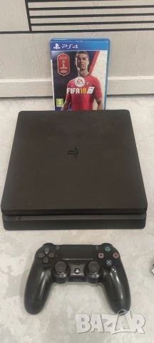 Play Station 4-Slim-1TB+Джойстик+Fifa 18