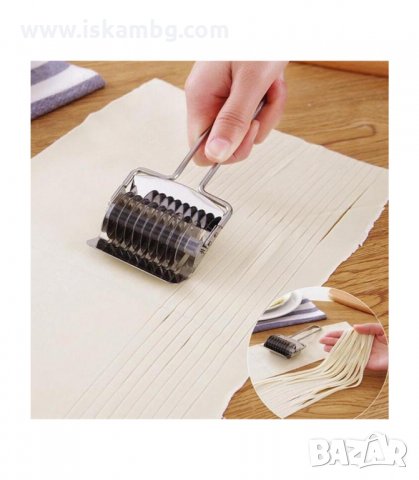 РОЛКОВ НОЖ ЗА РЯЗАНЕ НА ТЕСТО ЗА ПАСТА - код 3127, снимка 4 - Други - 33890112