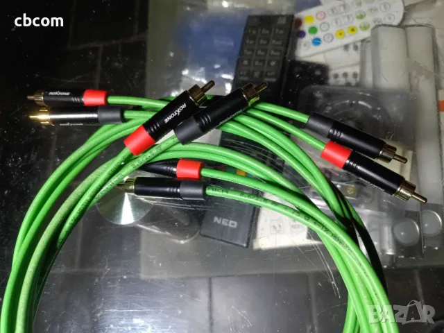 Aудио Kабели  6 Ghz  DRAKA Hi-FI, снимка 3 - Аудио касети - 50074017