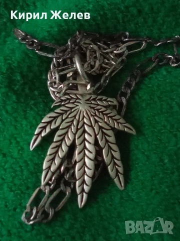 ФЛОРАЛЕН СРЕБЪРЕН МЕДАЛЬОН със СРЕБЪРЕН ЛАНЕЦ СРЕБРО 925 ITALY КАРТИЕ ПЛЕТКА 25760, снимка 12 - Колиета, медальони, синджири - 50354689