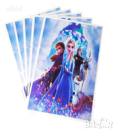 Замръзнало кралство frozen Елза Анна 10 бр торбички за сладки подарък рожден ден парти, снимка 3 - Други - 25933928