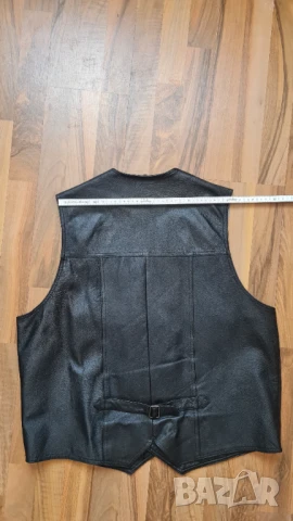 Мъжки елек от естествена кожа , снимка 3 - Други - 50892512