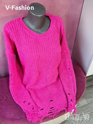 дамска плетена туника , снимка 7 - Туники - 48135564