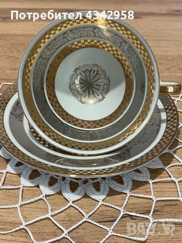 Winterling.1940-те. Порцеланов сет за чай. , снимка 2 - Антикварни и старинни предмети - 53221830