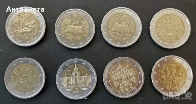 Възпоменателни 2 евро Италия, Австрия, Литва, Германия