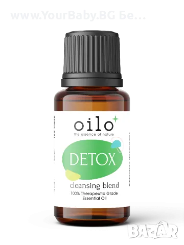 Oilo БИО Етерични масла Детокс Чисто тяло - Detox - clean body oil 5 мл.