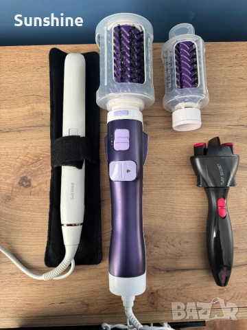  Комплект уреди за коса Philips, Rowenta, BaByliss 