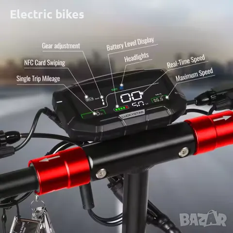 Електрическа тротинетка N3 LMax 800W,48V/15Аh, снимка 3 - Велосипеди - 48624127