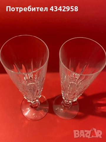  Vintage. Villeroy & Boch. Кристални чаши., снимка 3 - Антикварни и старинни предмети - 52512690