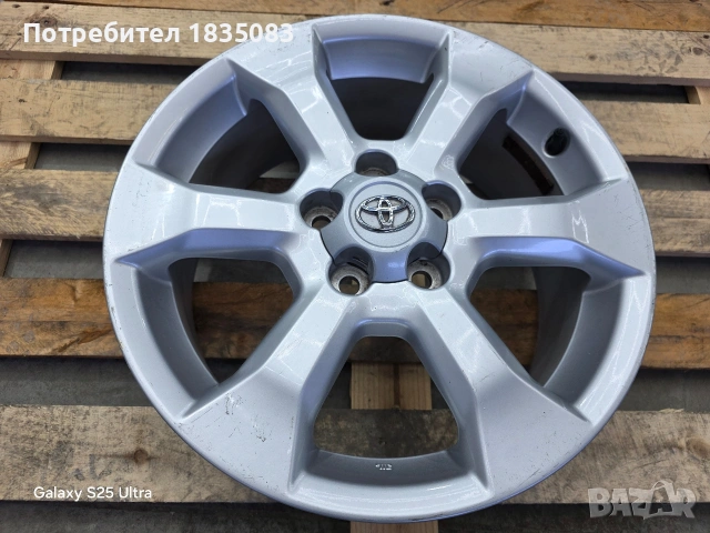 1бр лята джанта 17ка 5х114.3 Toyota