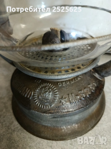 Голям германски газен фенер, снимка 5 - Декорация за дома - 49518615