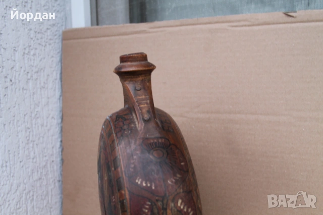 Бъклица от дърво 1947-ма година , снимка 10 - Антикварни и старинни предмети - 53801106