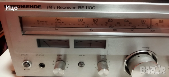 Nordmende HIFI receiver RE1100., снимка 4 - Ресийвъри, усилватели, смесителни пултове - 52506750