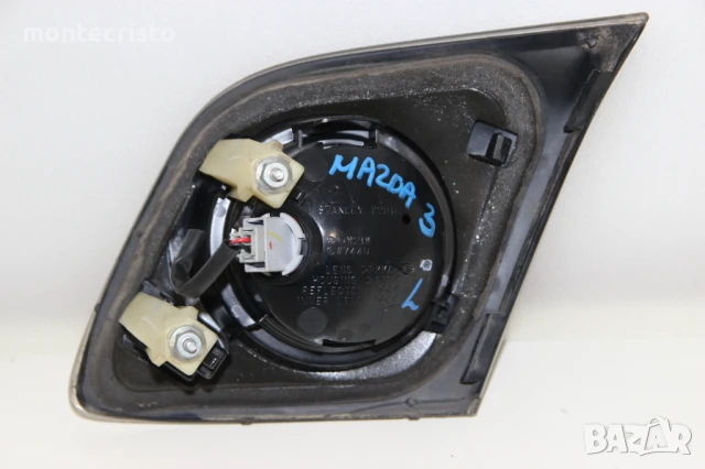 Ляв вътрешен стоп Mazda 3 хечбек (2003-2006г.) BP4K513J0B ляв стоп заден капак, снимка 6 - Части - 50589776