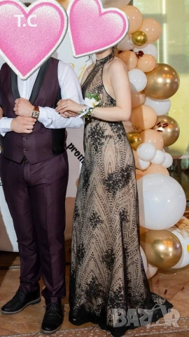 Бална рокля. , снимка 3 - Рокли - 53487803