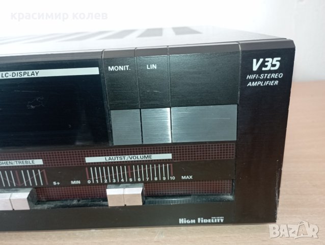 усилвател "GRUNDIG V35", снимка 4 - Ресийвъри, усилватели, смесителни пултове - 41611674