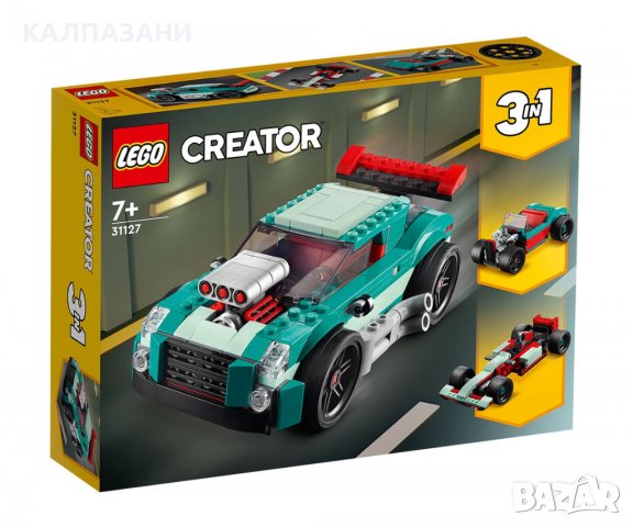 LEGO® Creator 31127 - Състезателен автомобил, снимка 1 - Конструктори - 38818136
